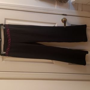 🤯3/$12 Champion Black & Purple Work Out Pants Size Small